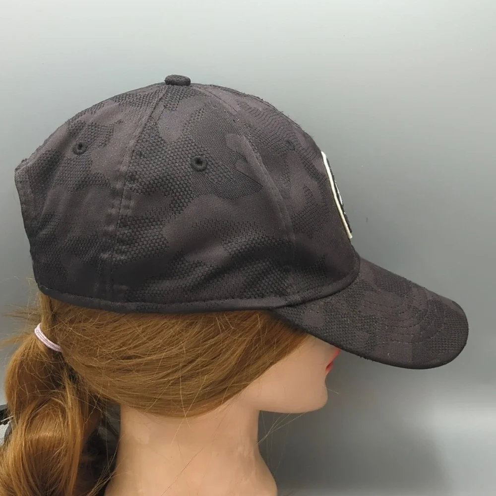 Bridgestone Golf Hat Cap Black Camo Snapback OSFA Adjustable